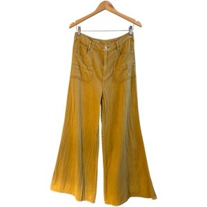 Pilcro (Anthropologie) High-Rise Wide Leg Pants